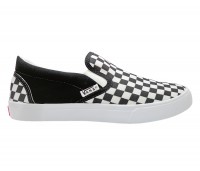 Tênis Yatch Vans Xadrez Branco e Preto 